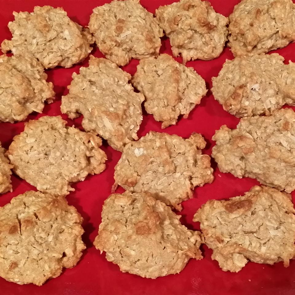 Honey Oatmeal Cookies 