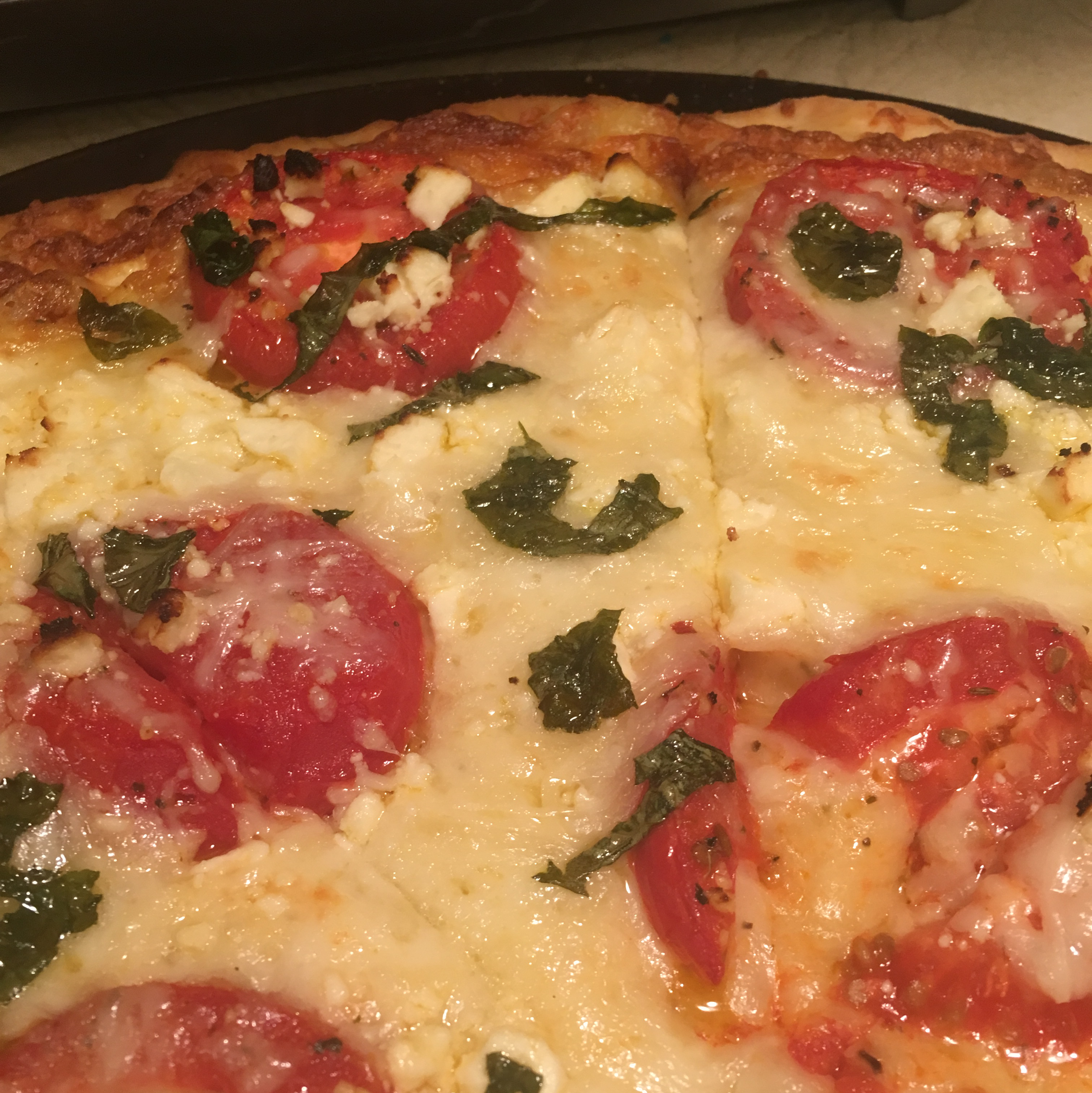 Four Cheese Margherita Pizza 