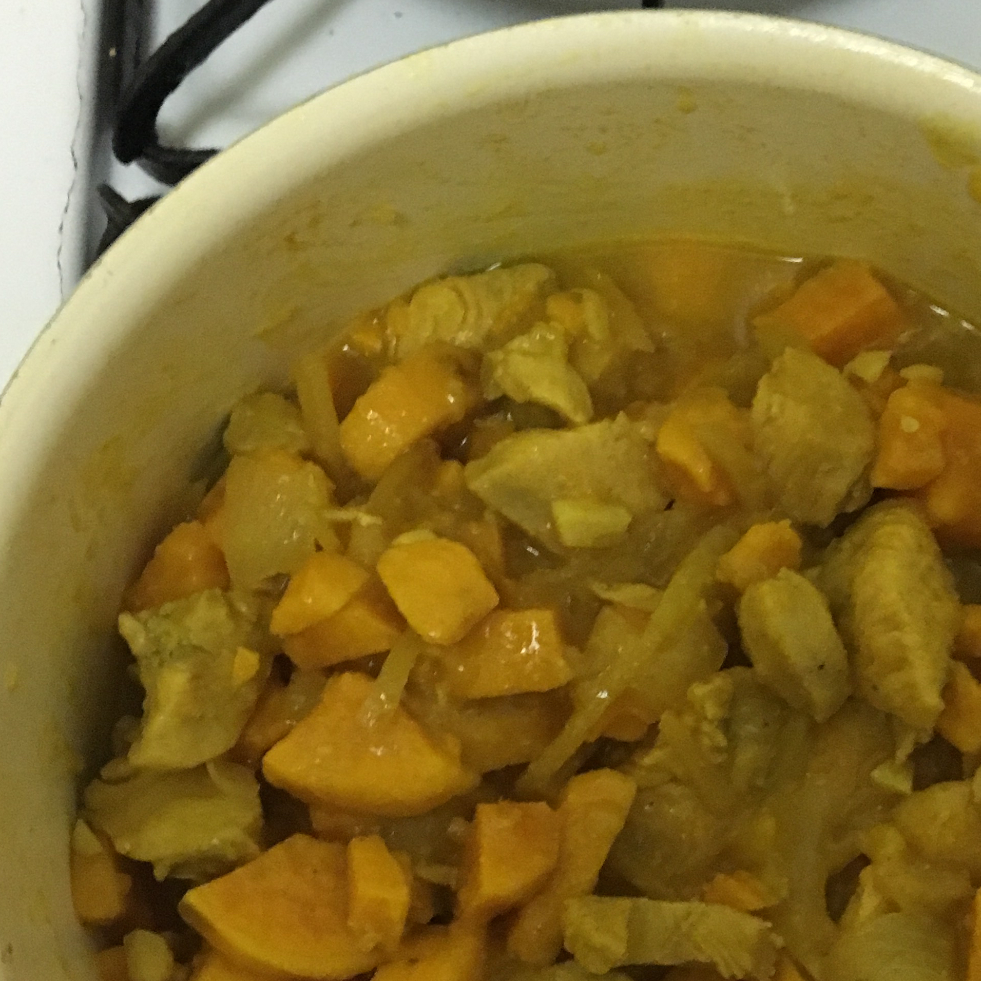 Healthy Turmeric Chicken Stew 