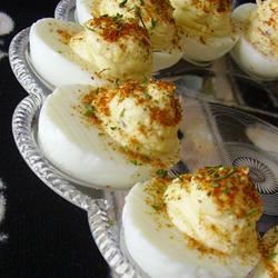 Creamy Cajun Deviled Eggs 