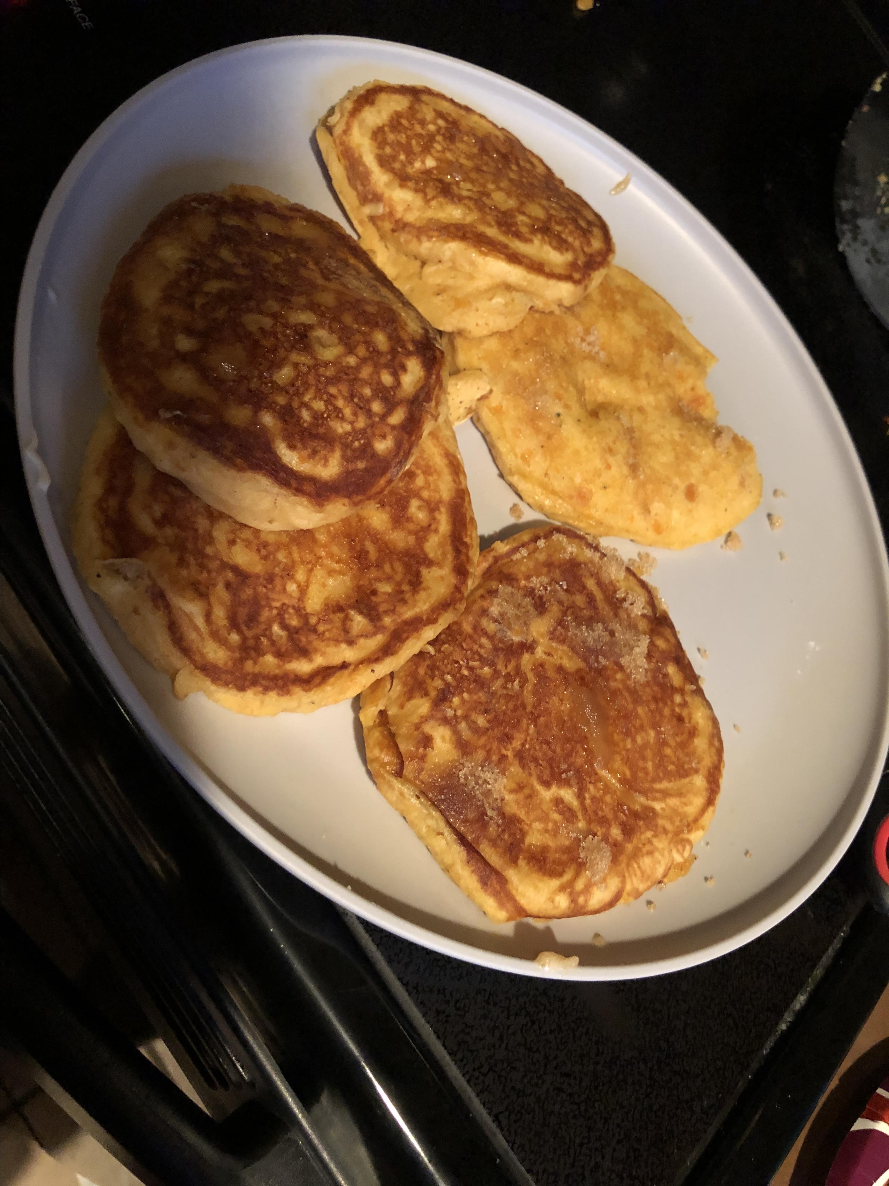Louisiana Sweet Potato Pancakes 