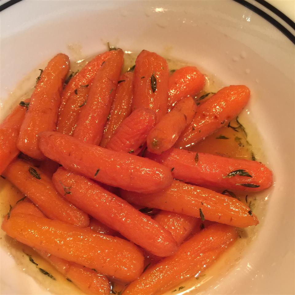 Honey Rosemary Carrots 