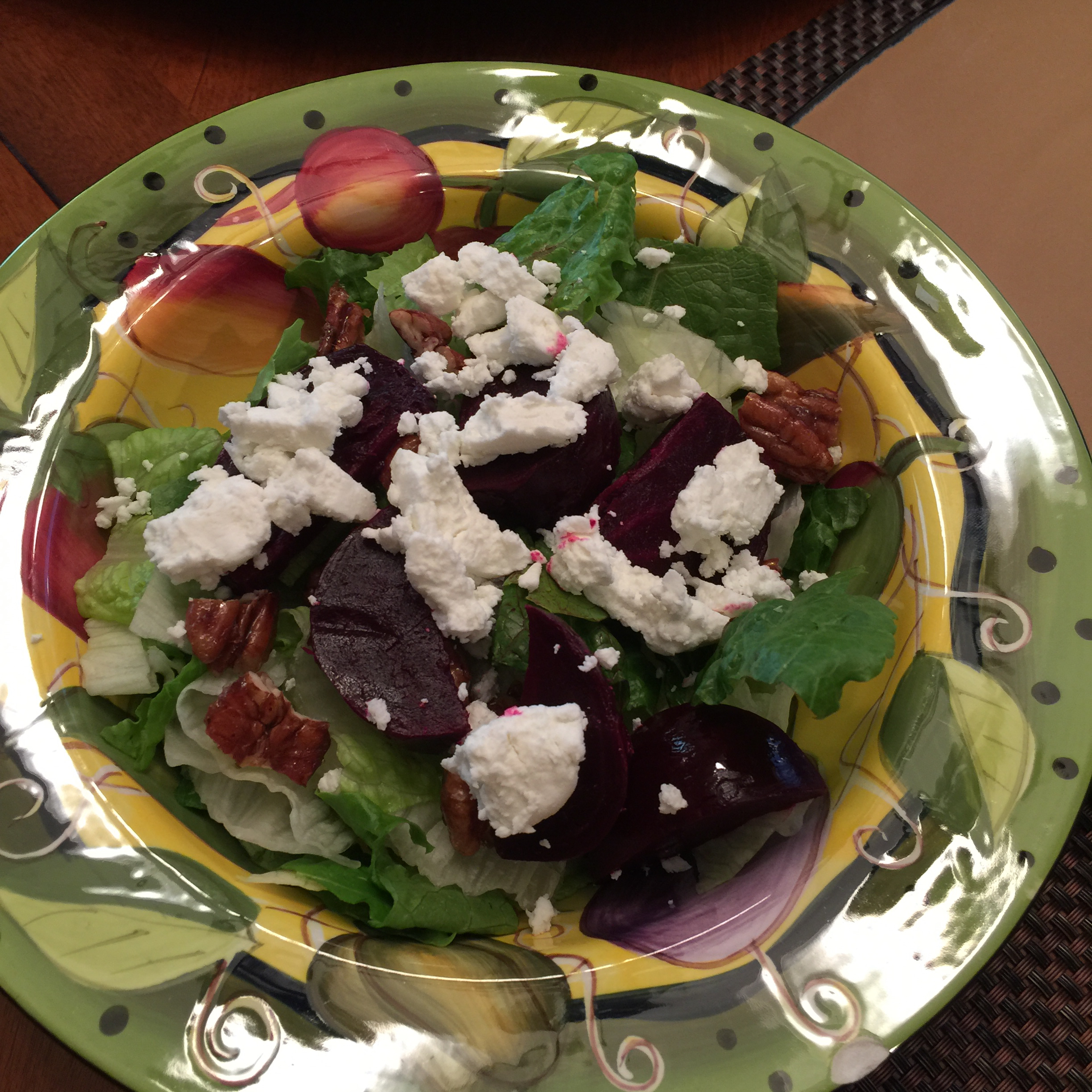 Beet Salad with Goat Cheese 
