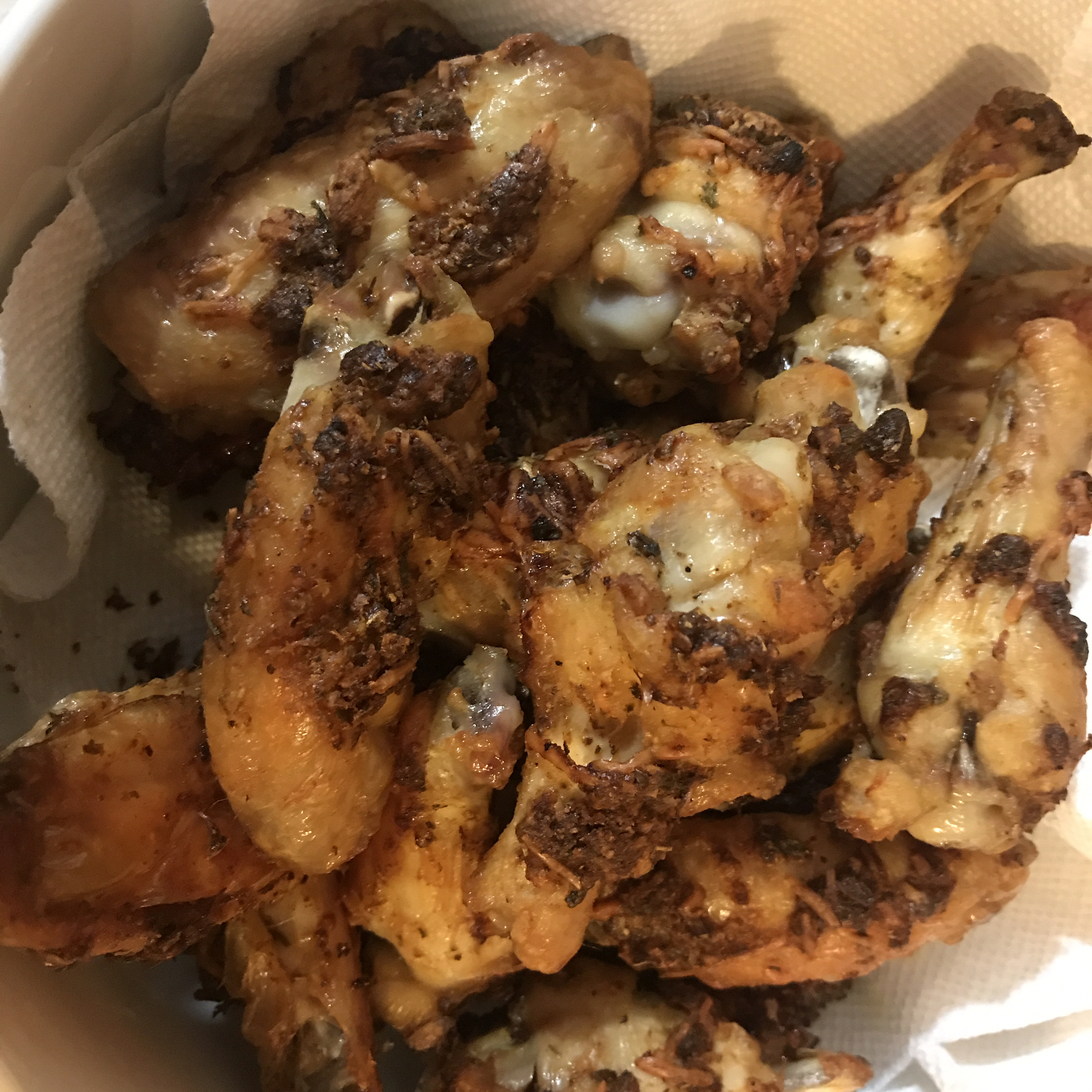 Awesome Crispy Baked Chicken Wings 