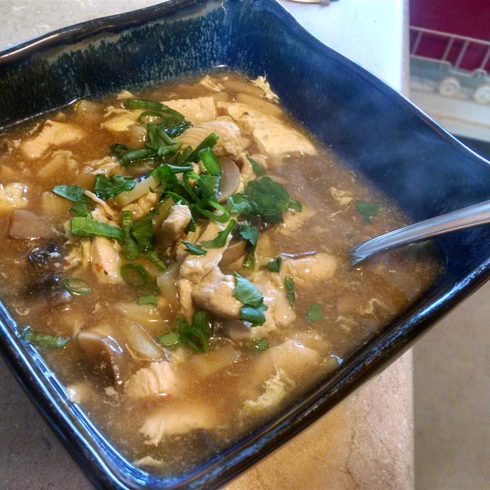 Hot and Sour Chicken Soup 