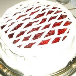 Raspberry Walnut Torte 