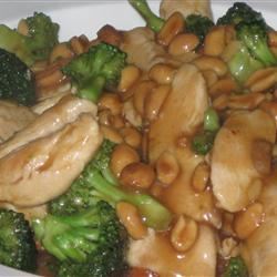 Asian Chicken with Peanuts 
