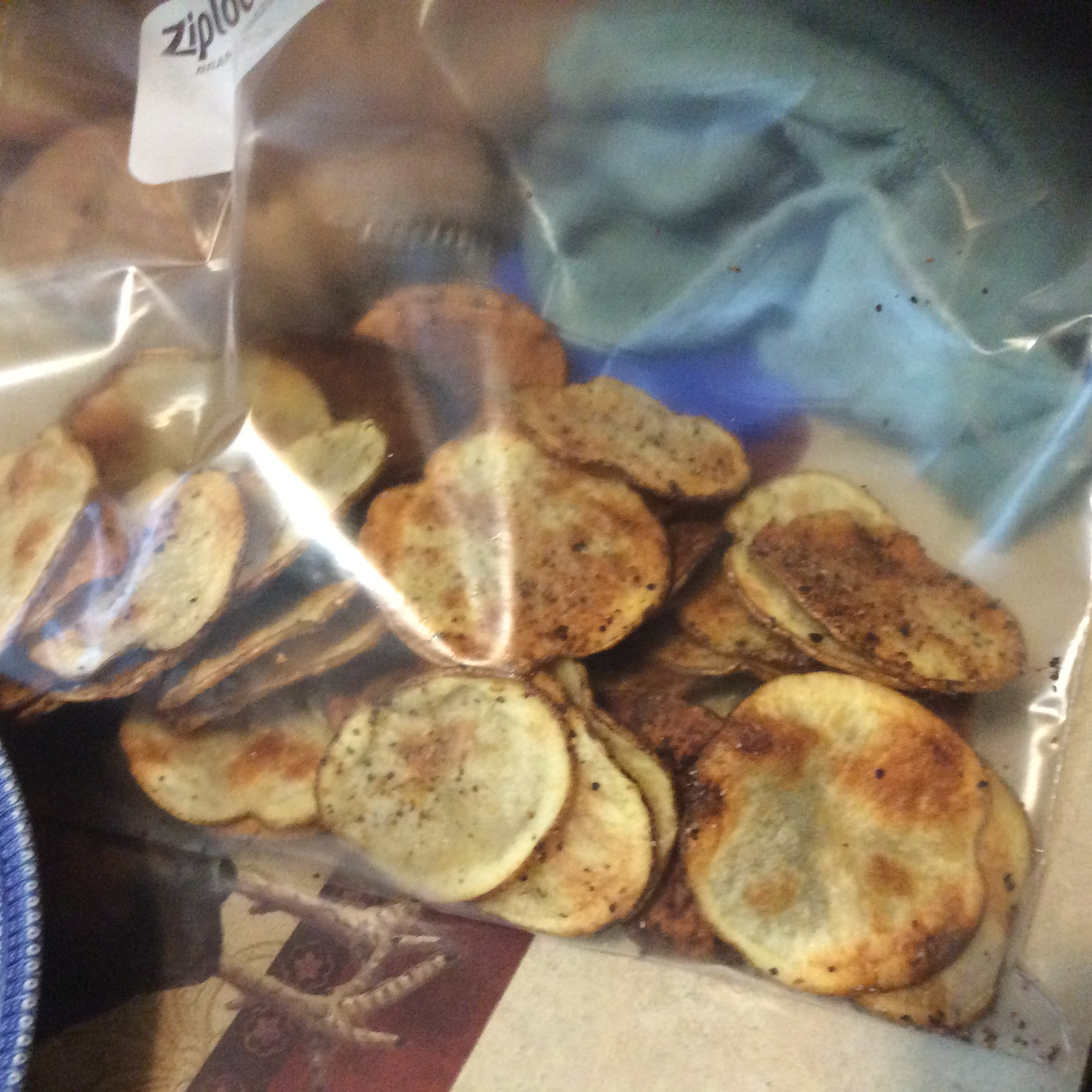 Baked Homemade Sweet Potato Chips 