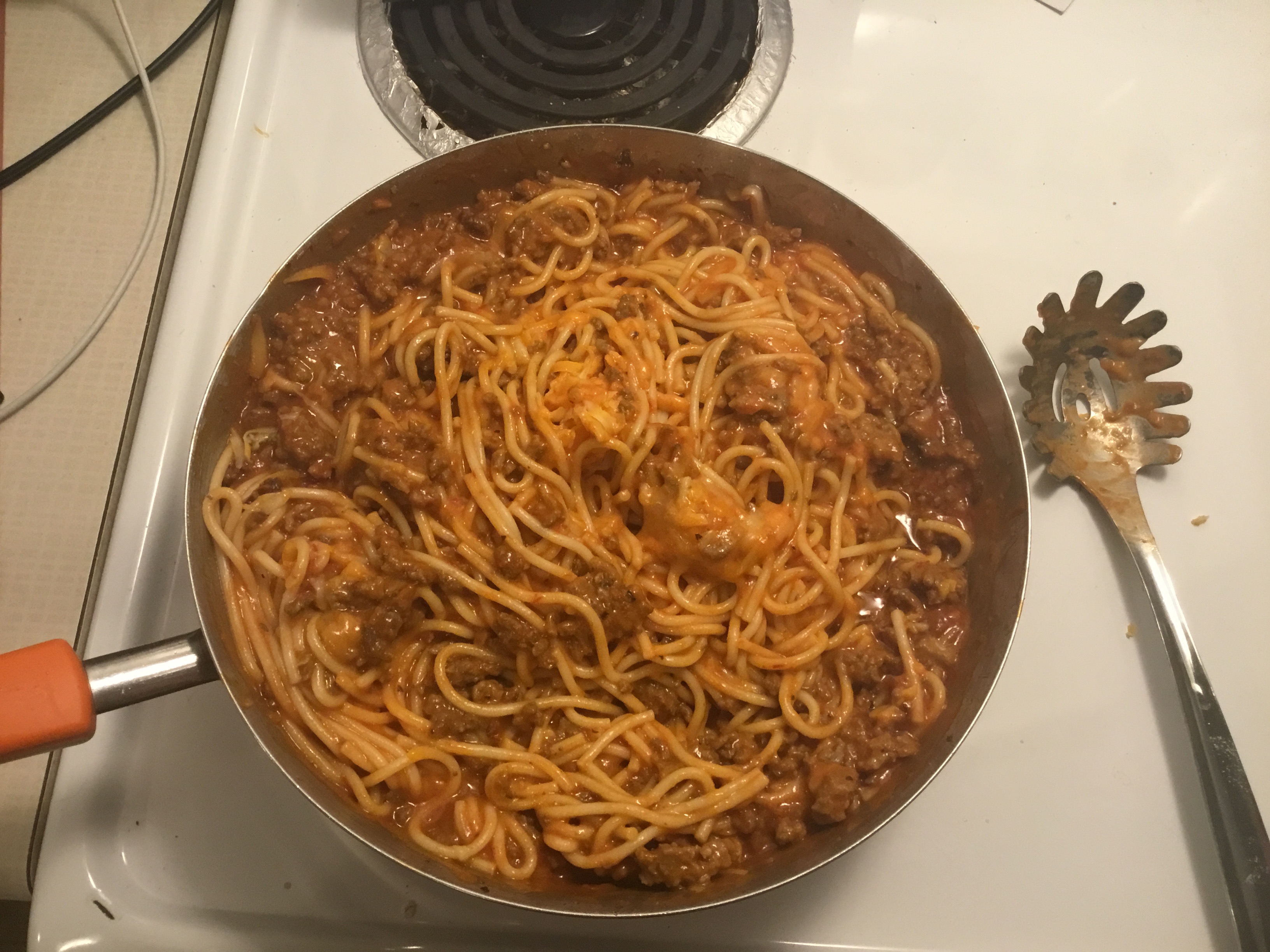 Lori's Beef and Spaghetti Macaroni Disneylover