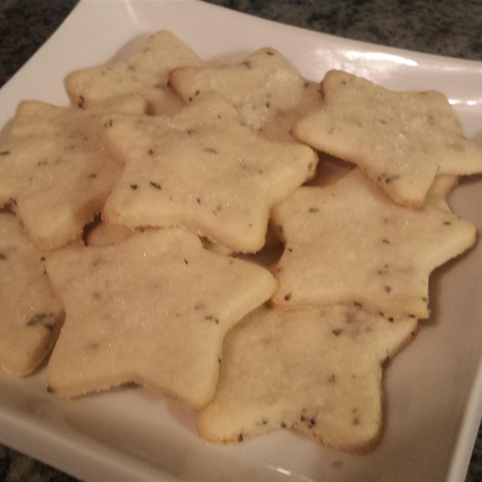Rosemary Shortbread Cookies 