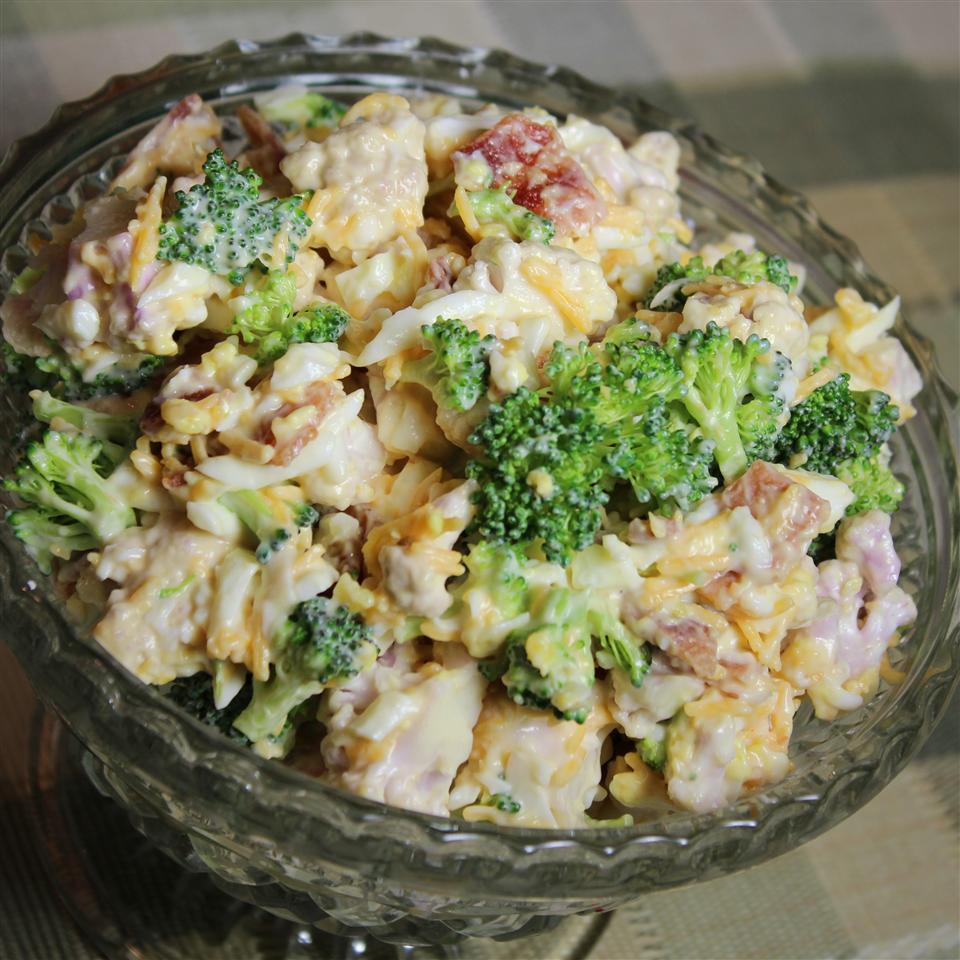 Broccoli-Cauliflower Salad 