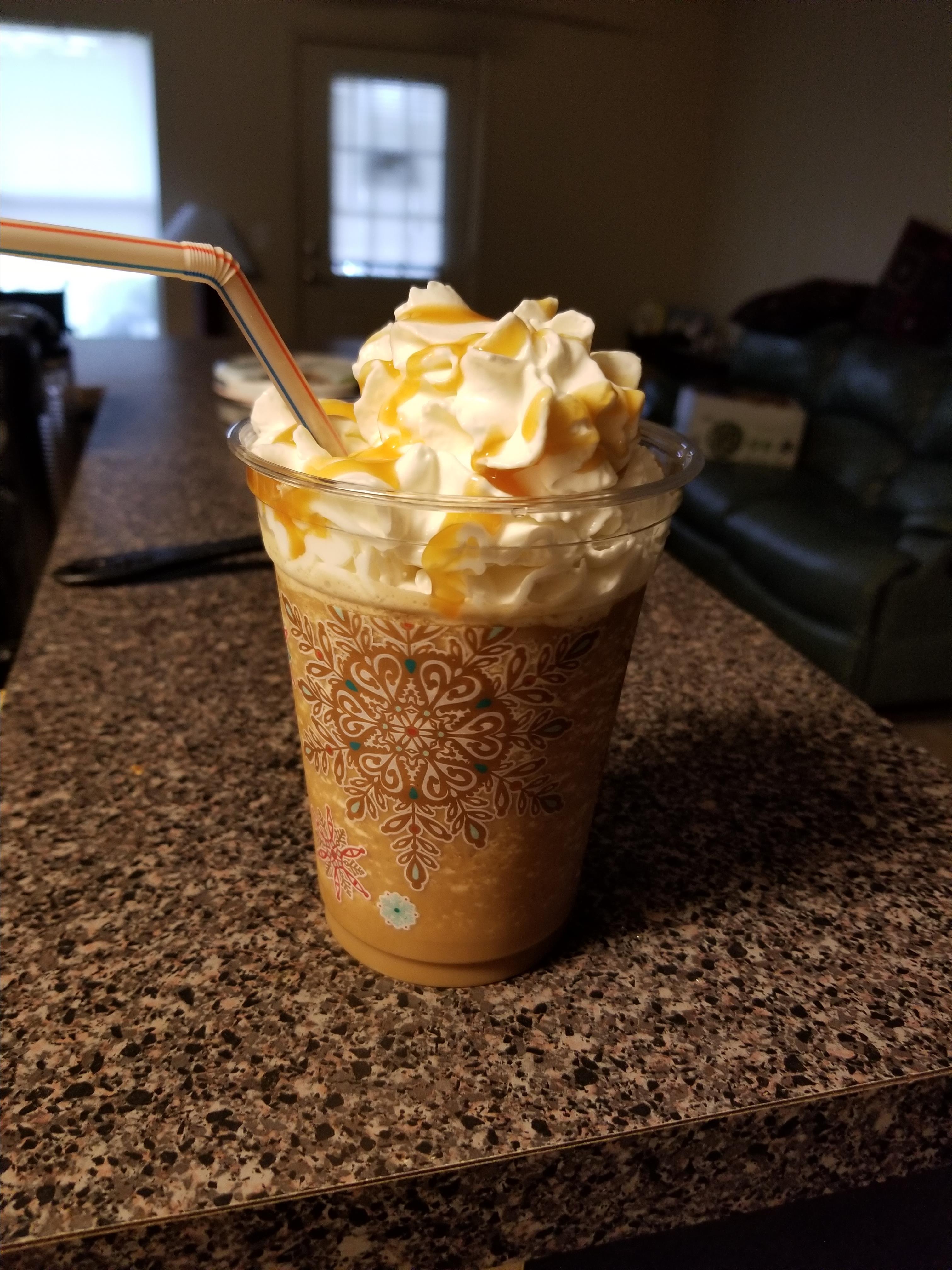 Frappuccino caramel cream Easy Homemade