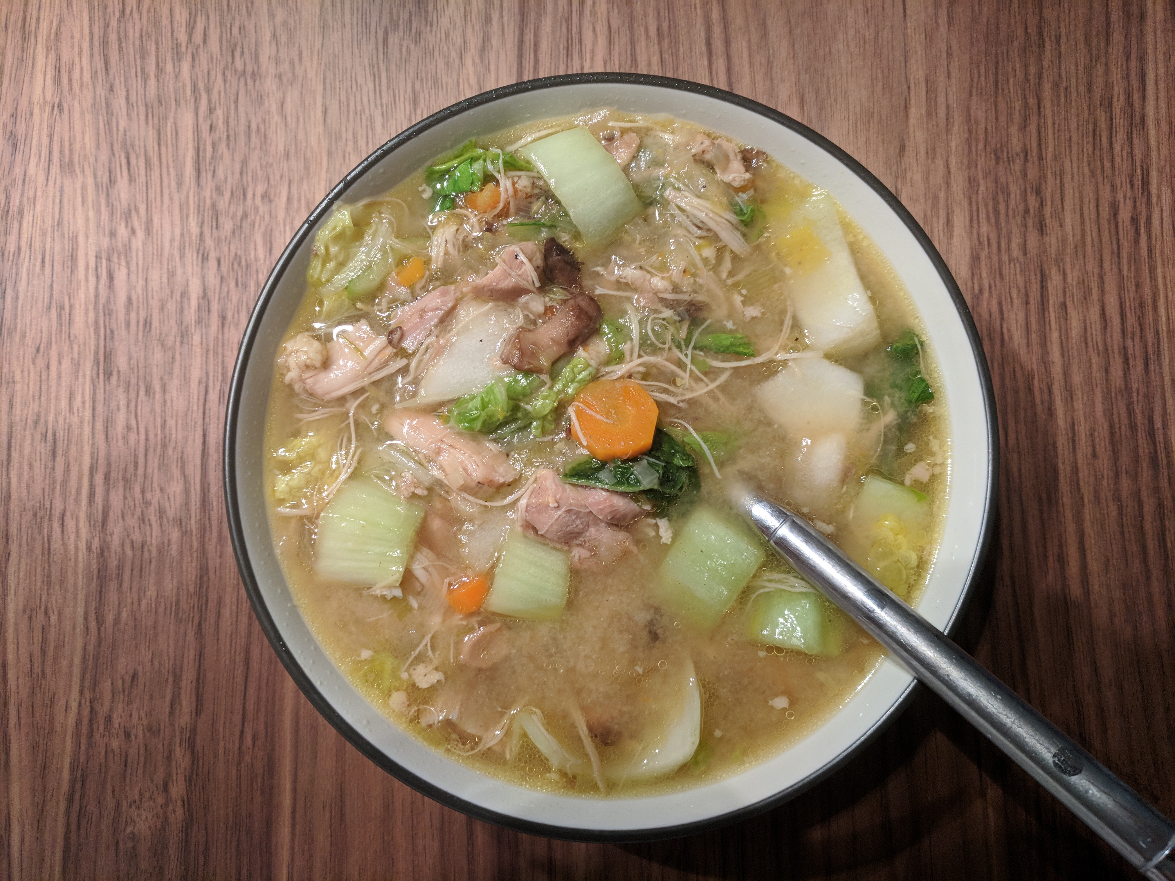 Chicken and Veggie Miso Soup (Instant Pot&reg; Version) 