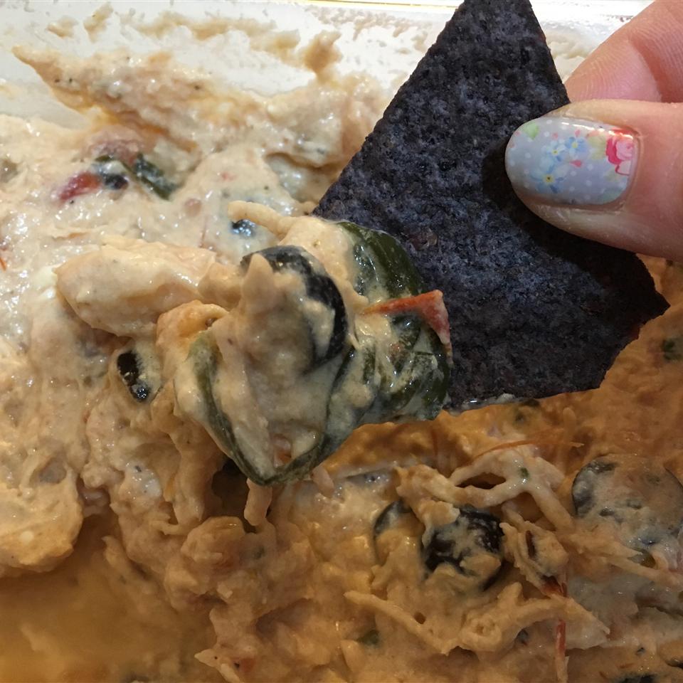 Hot Mexican Spinach Dip 