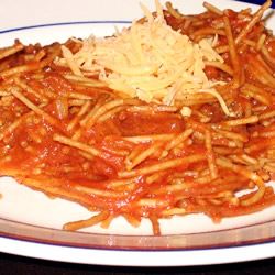 Fideo (Mexican Spaghetti) 