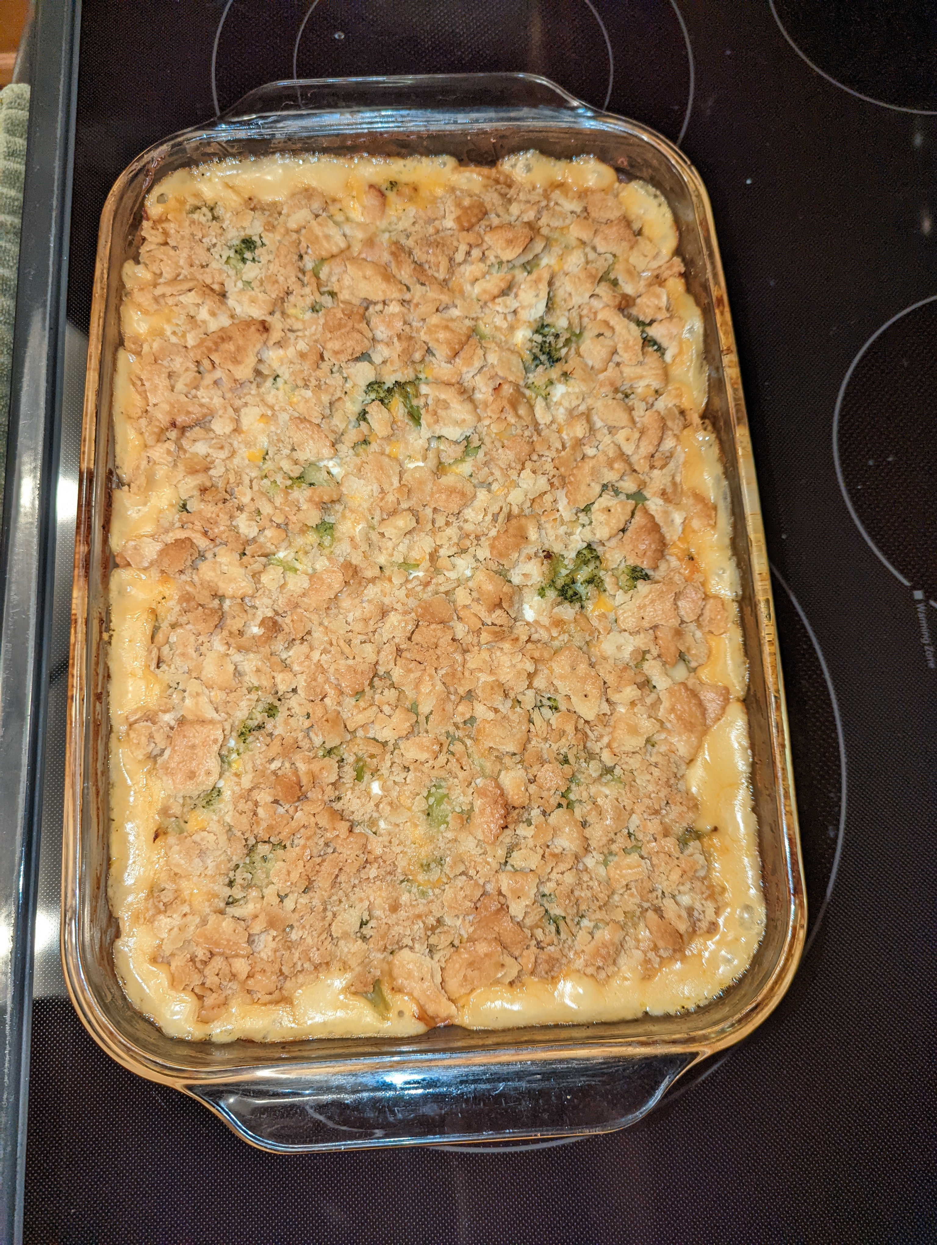 Chicken, Broccoli, and Cottage Cheese Casserole 