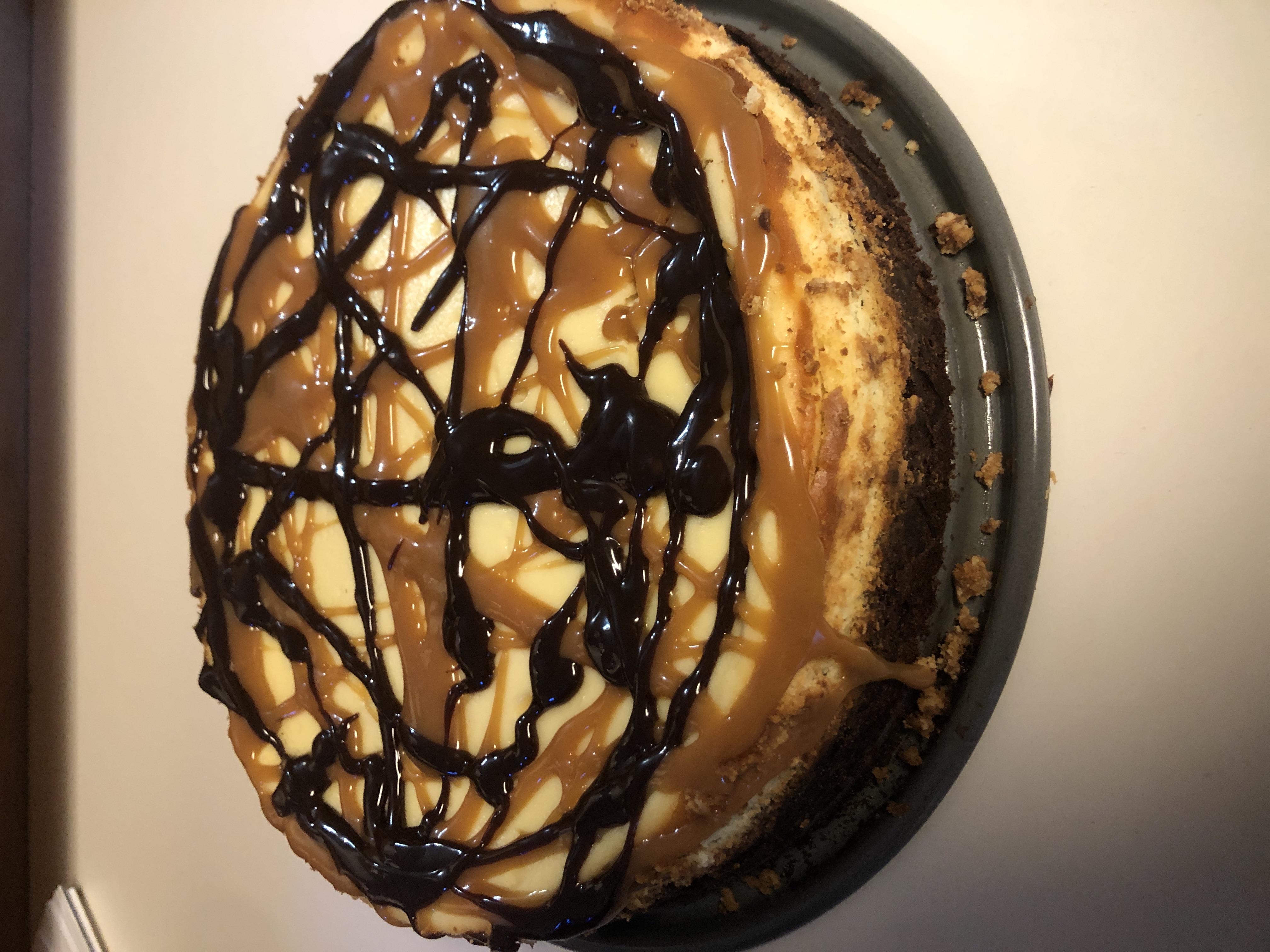 Brownie Caramel Cheesecake Allrecipes Member