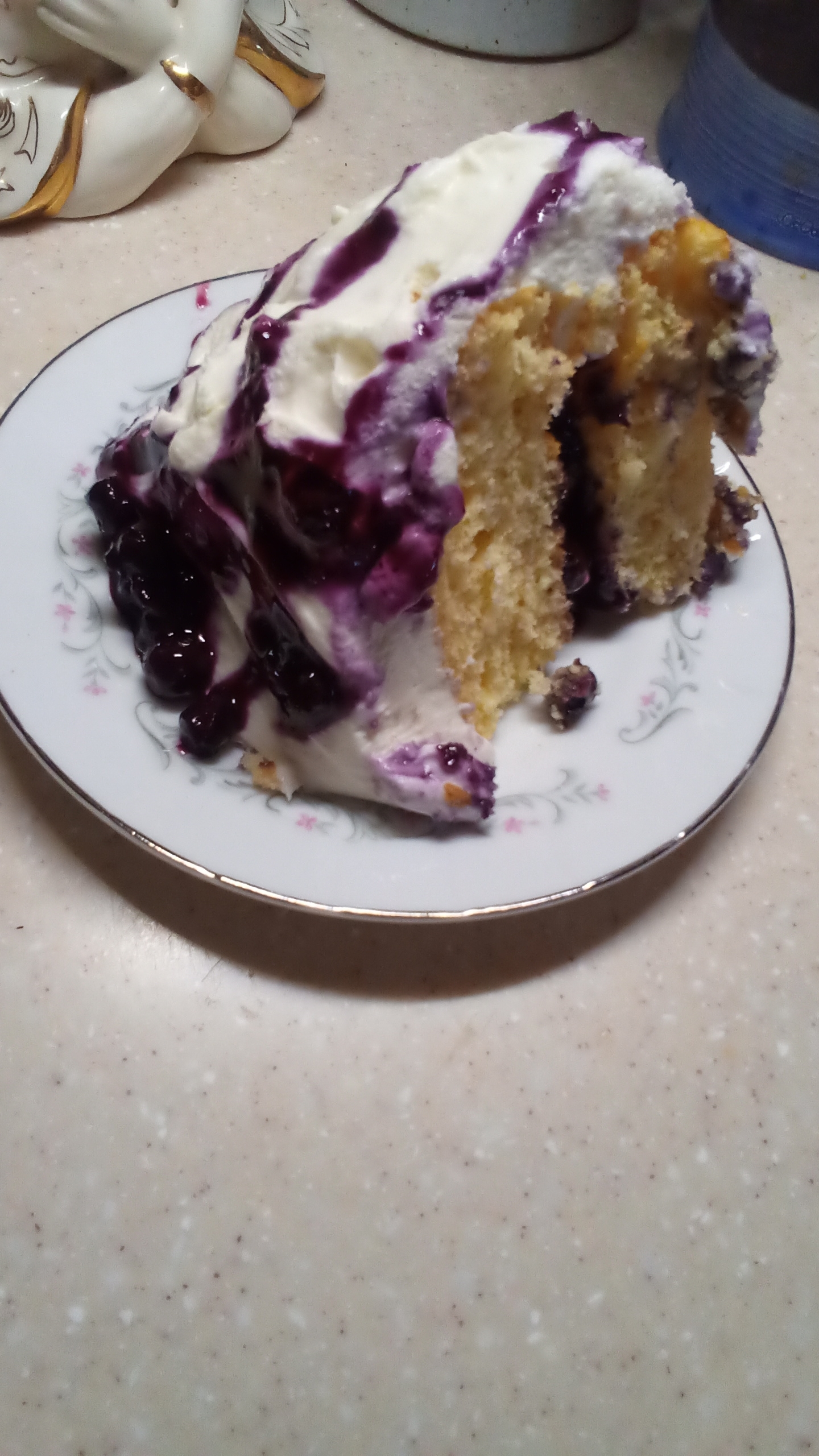 Lemon Blueberry Cake Johanne McDonough
