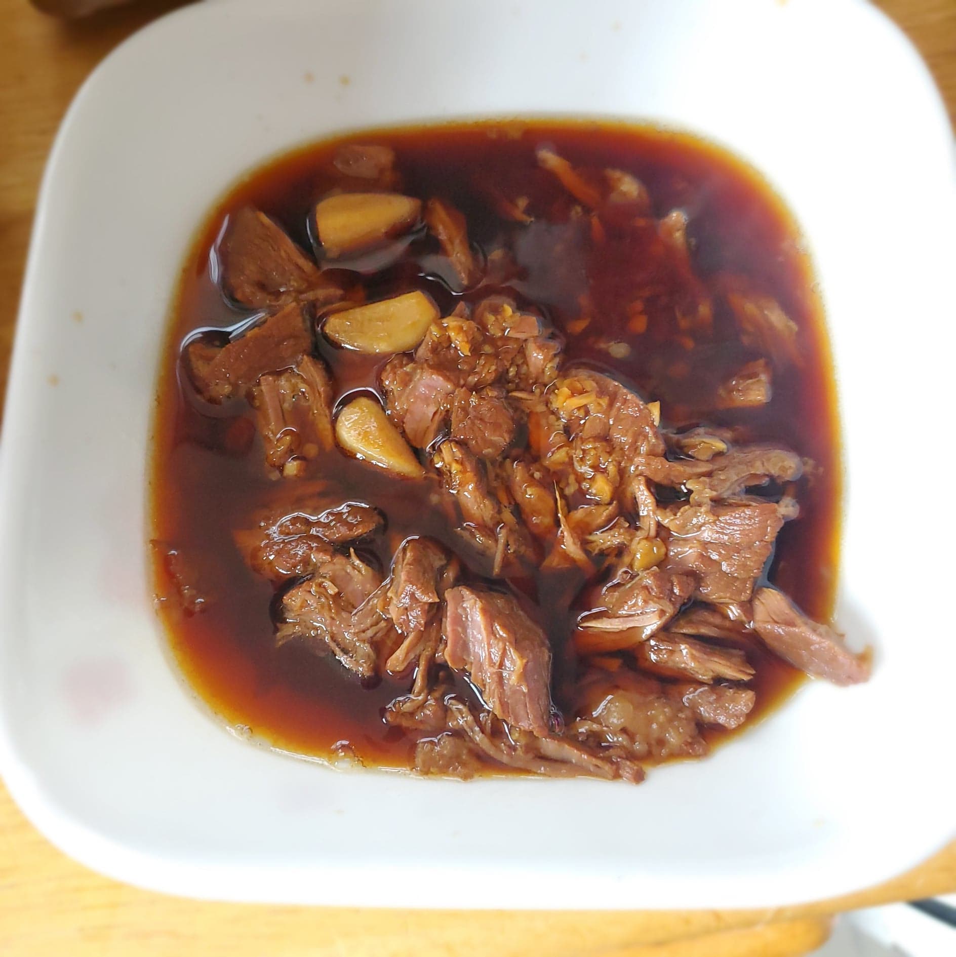 Korean Beef Simmered in Soy Sauce (Jangjorim) 