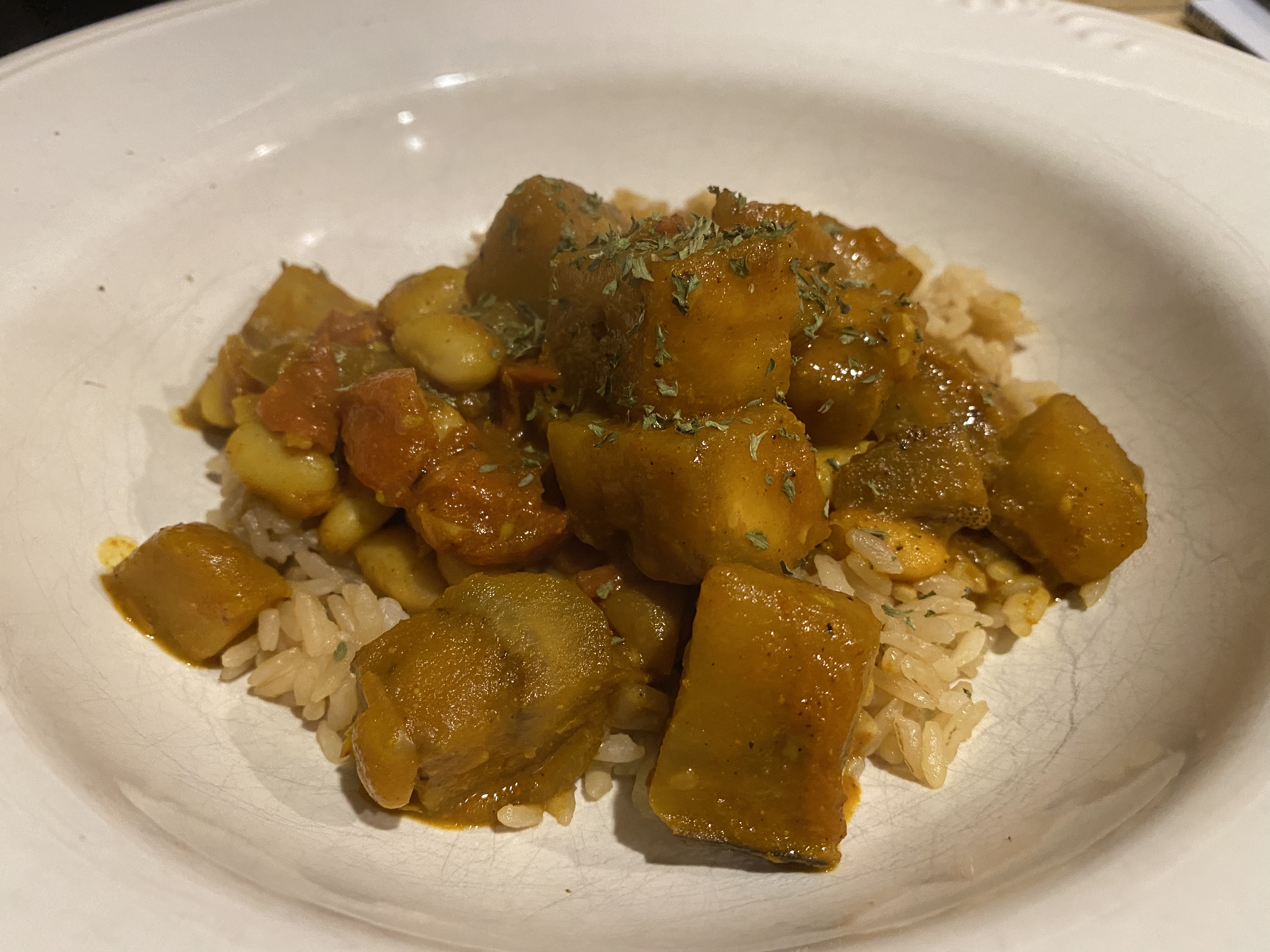 Quick and Hearty Eggplant Stew 