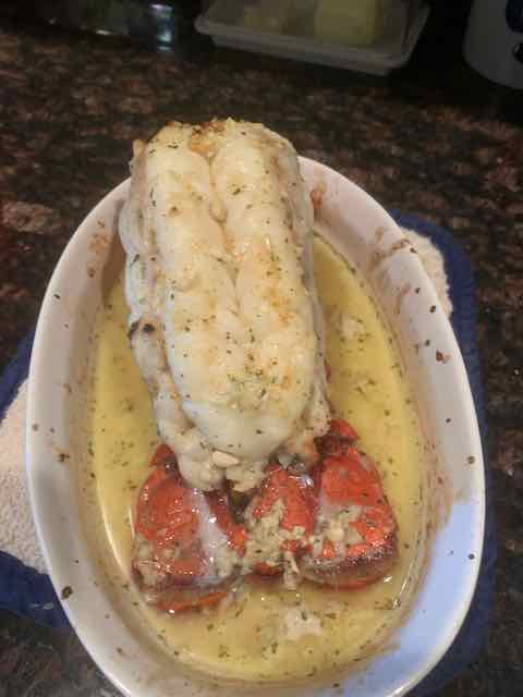 Baked Lobster Tails Eric