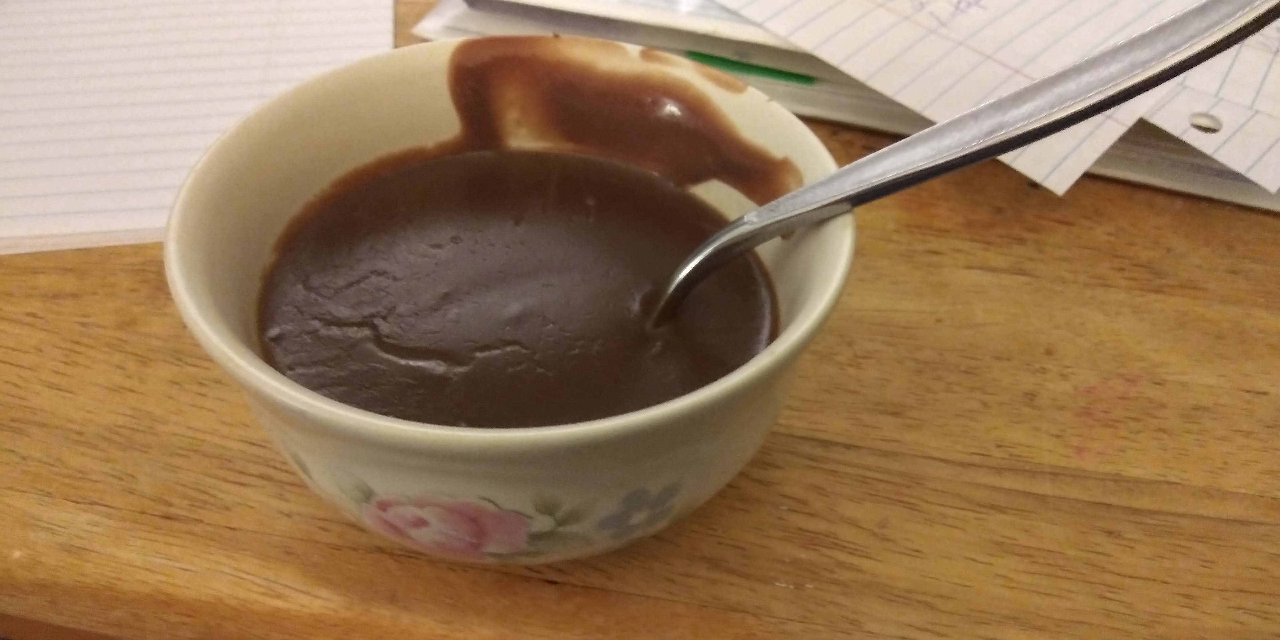Chocolate Cornstarch Pudding 