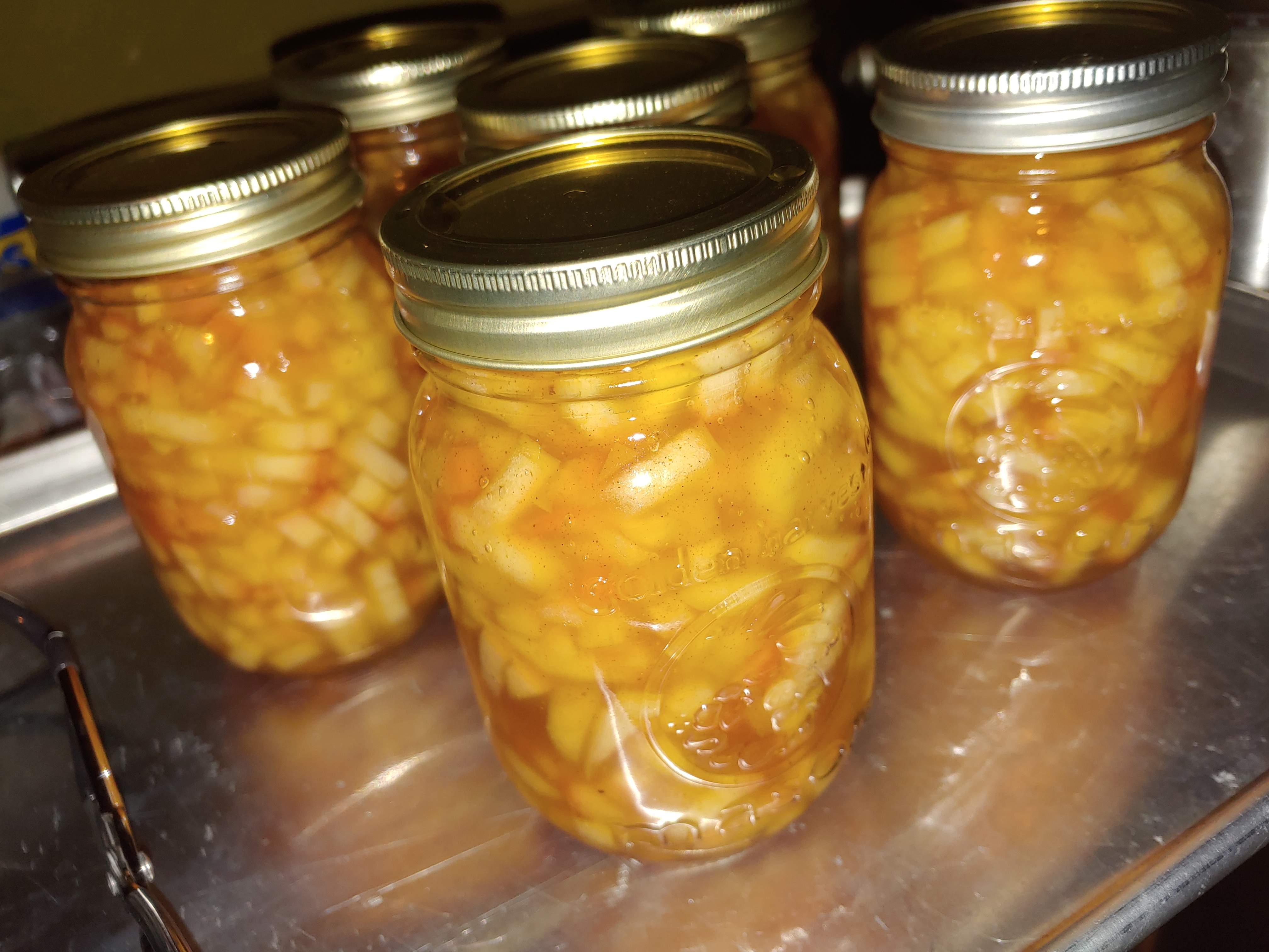 Canned Apple Pie Filling Cristal Fortin