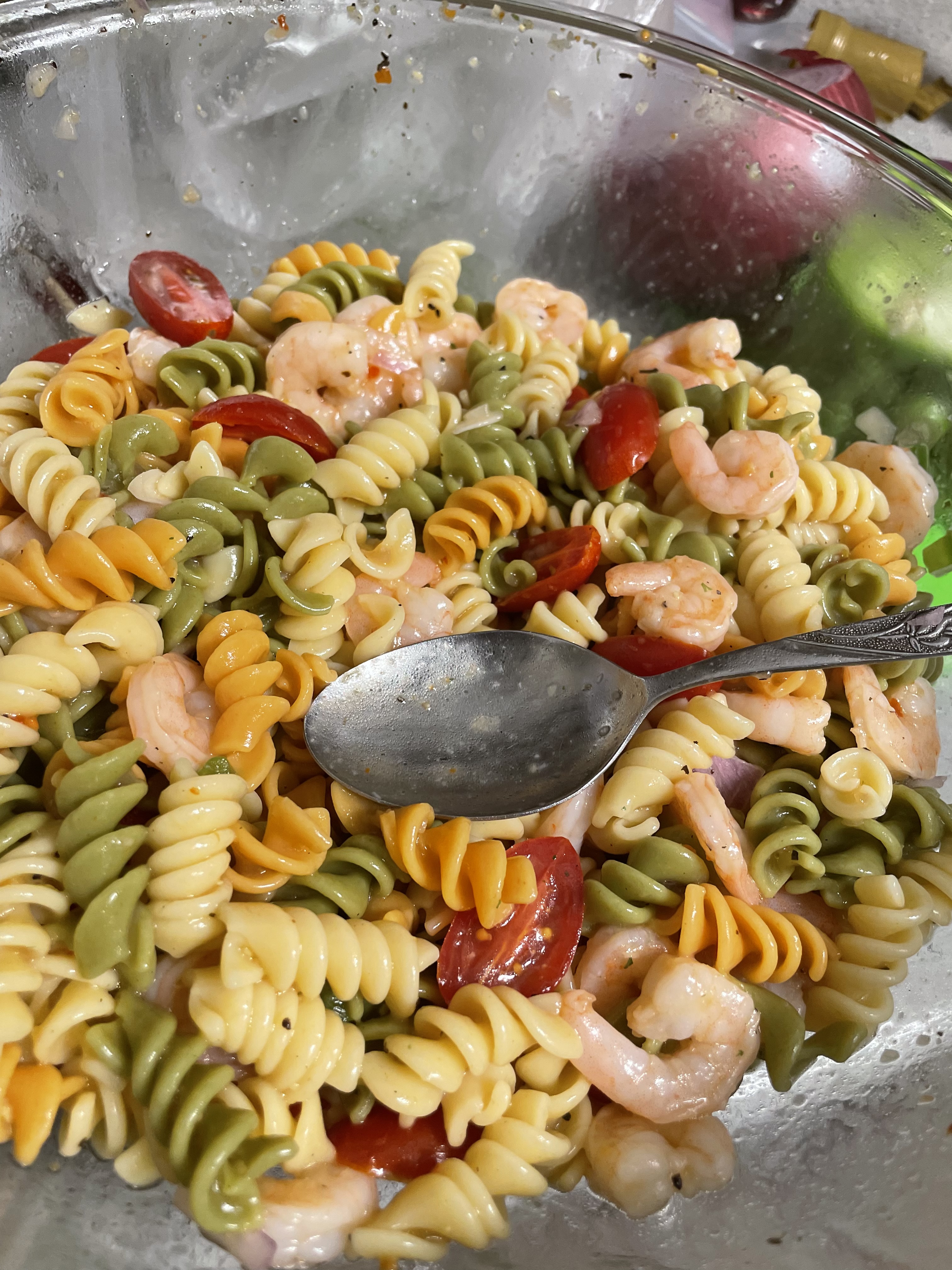 Shrimp Pasta Salad with Italian Dressing jessicastills54