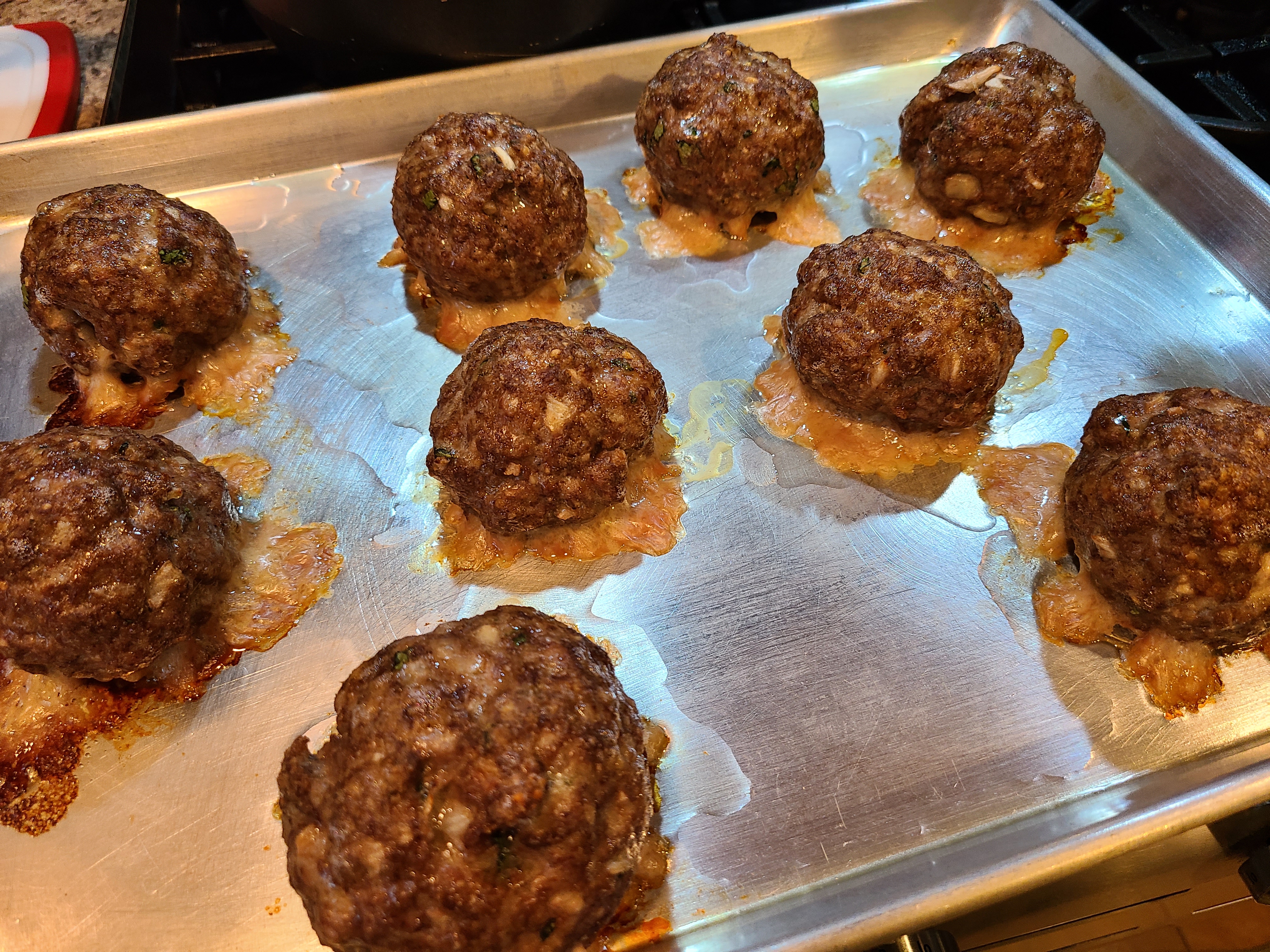 Italian Baked Meatballs 