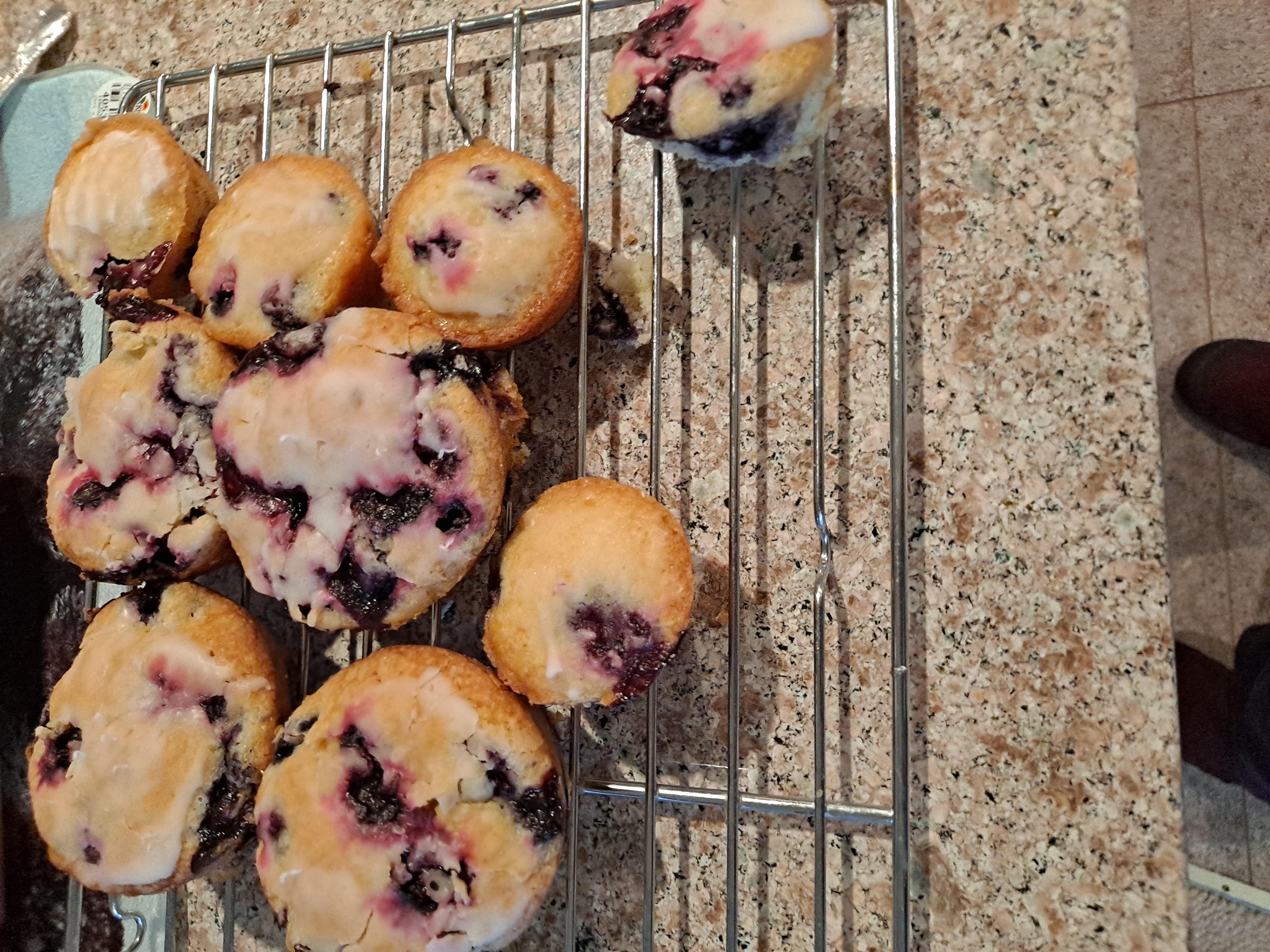 World's Best Lemon Blueberry Muffins 