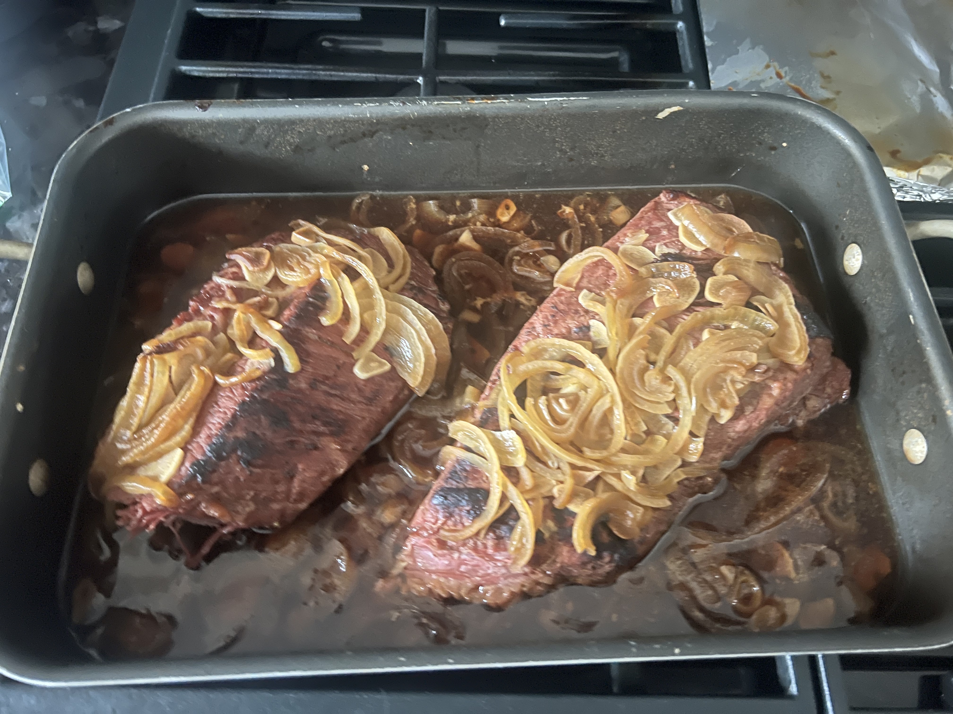 Braised Corned Beef Brisket 