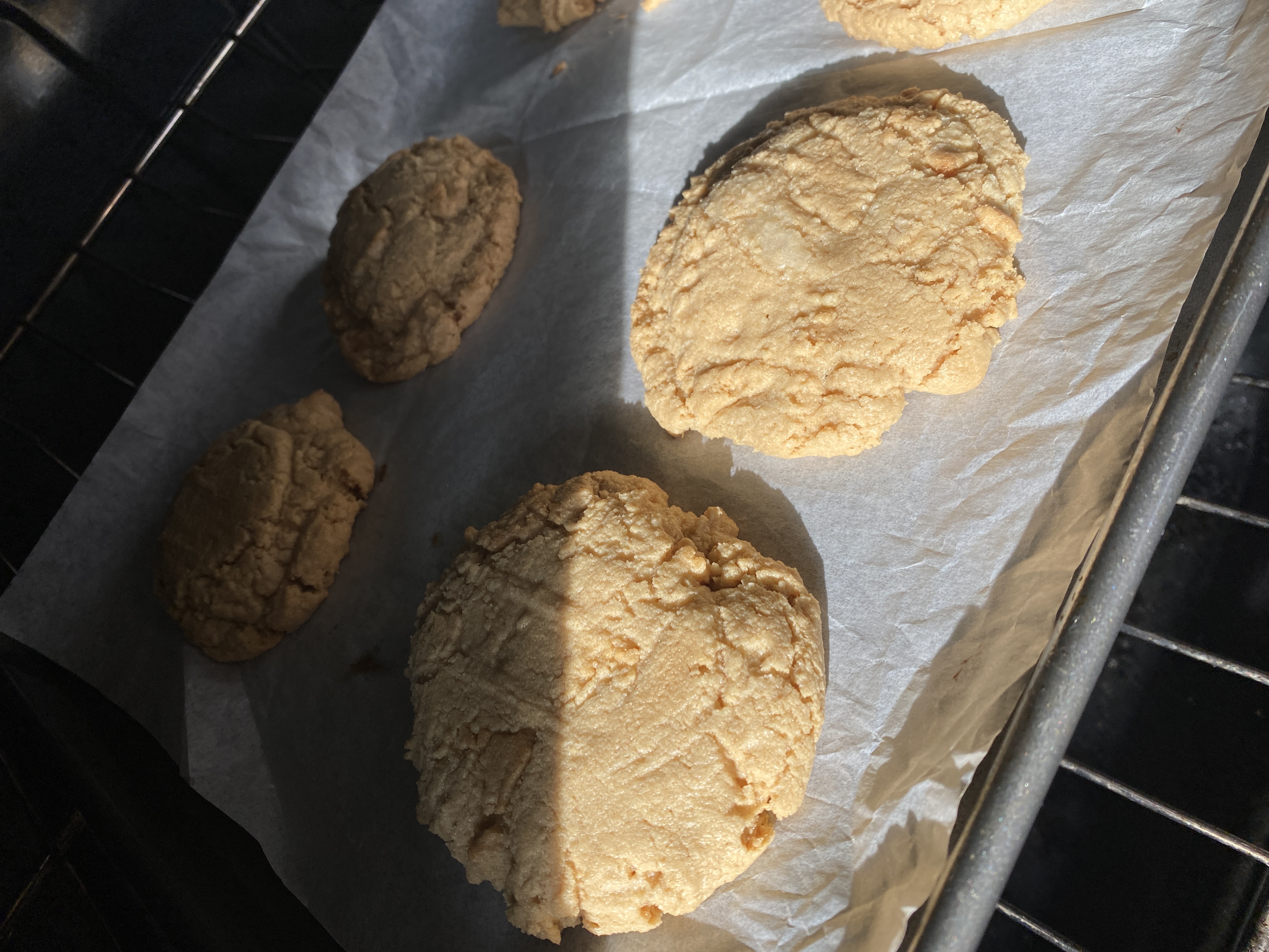 Three Ingredient Peanut Butter Cookies 