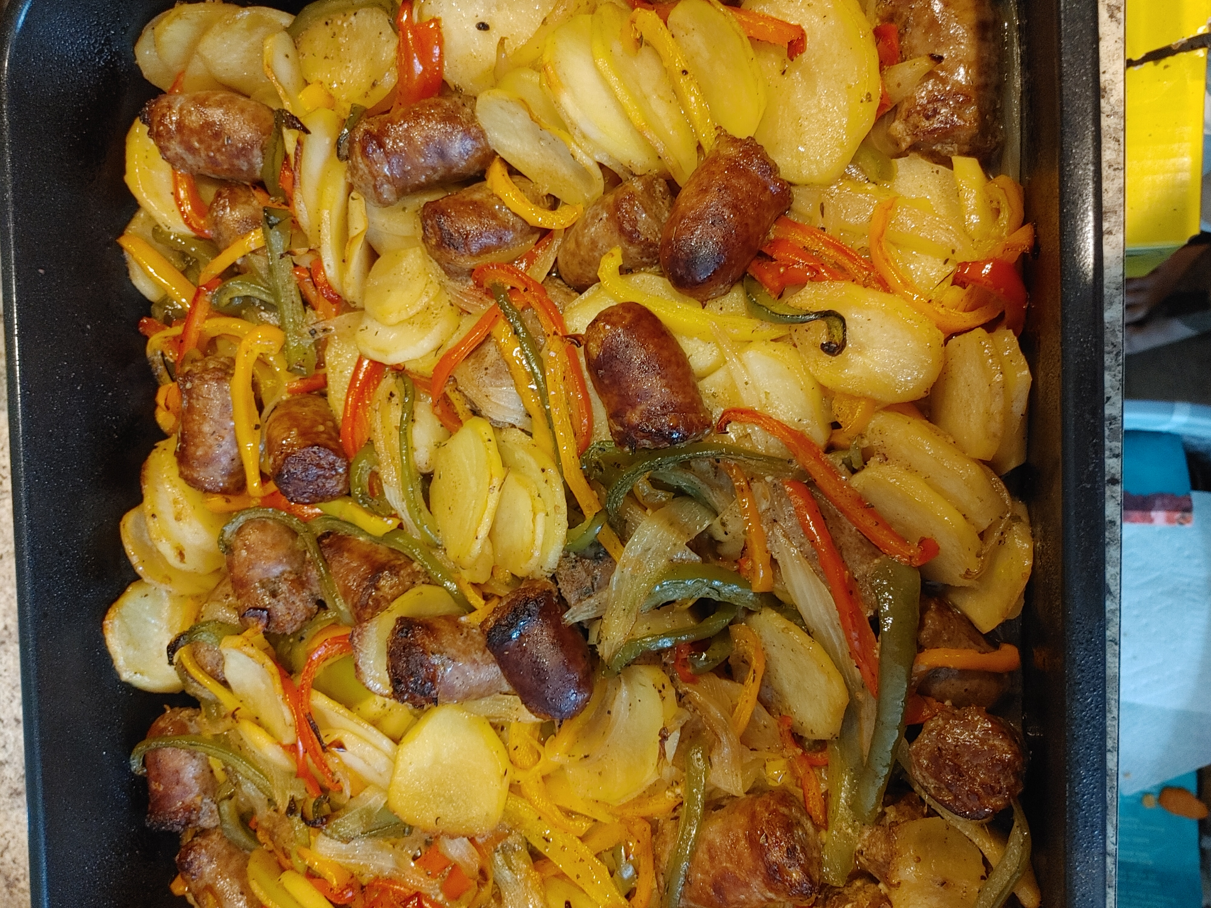 Sausage, Peppers, Onions, and Potato Bake Allrecipes Member