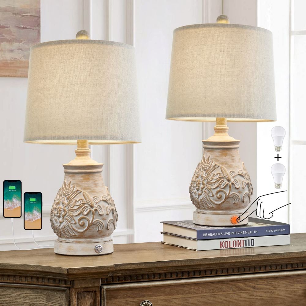 3 Way Dimmable Touch Table Lamps
