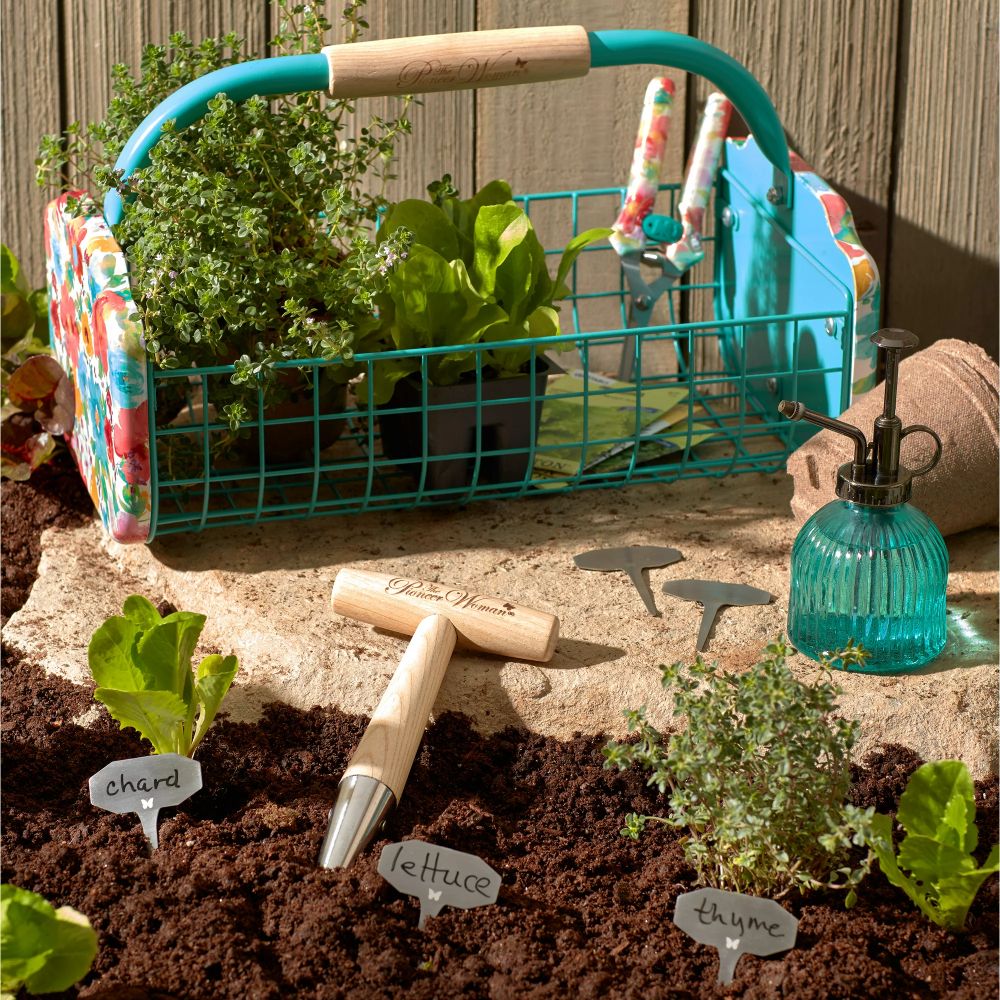 Gardening Tool Set with Basket