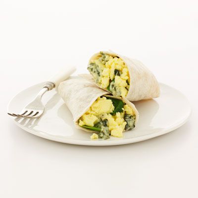 No. 1 Spinach Florentine Breakfast Wrap (Cosi)