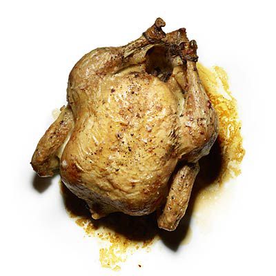 Roast Chicken with Pan Sauce