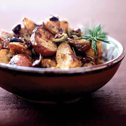 Roasted Potatoes with Citrus-Spiked Tapenade 