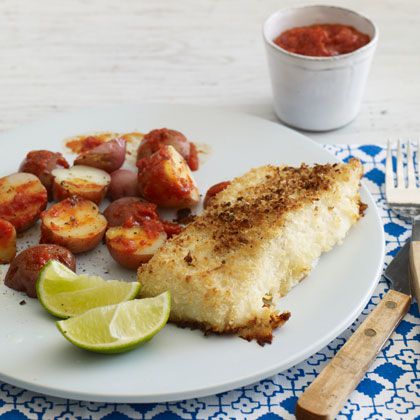 Panko-Crusted Oven-"Fried" Fish