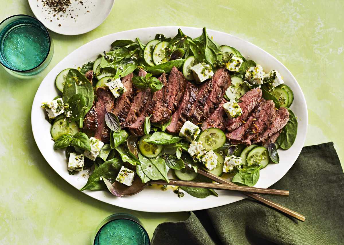 Steak and Feta Salad 