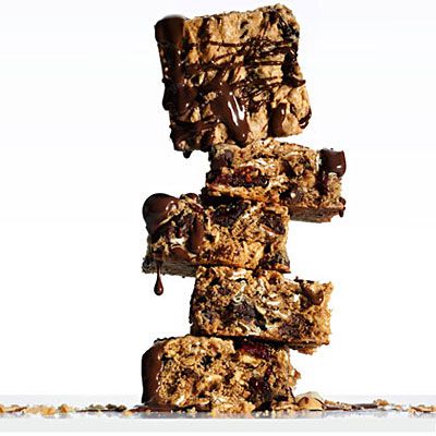 Chocolate Peanut-Butter Energy Bars