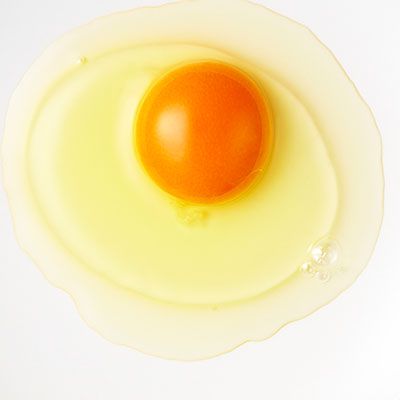 undercooked eggs