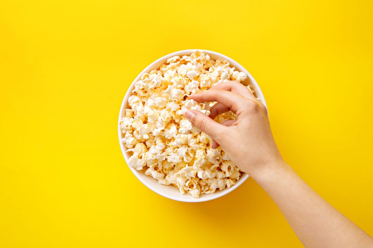 popcorn nutrition fiber health woman diet corn food