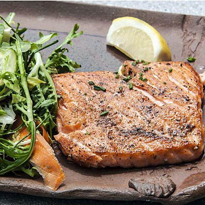 Salmon to build muscle