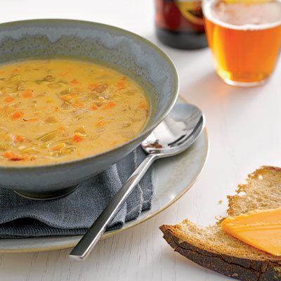 Cheddar-Ale Soup