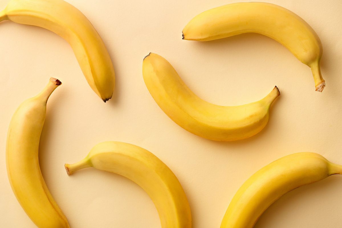 Bananas apples fruit vegetables healthy airport food