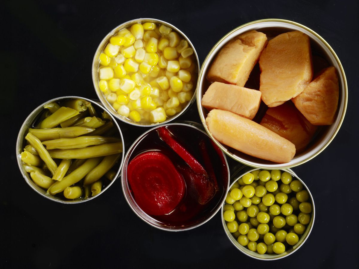 Ready-to-eat canned vegetables