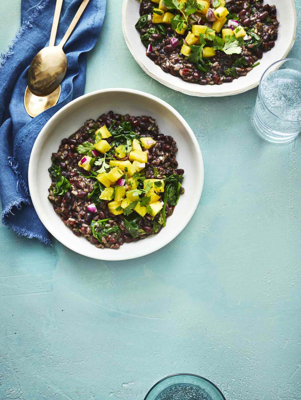 CUBAN BLACK BEANS AND RICE food nutrition recipe health fiber protein CUBAN BLACK BEANS AND RICE