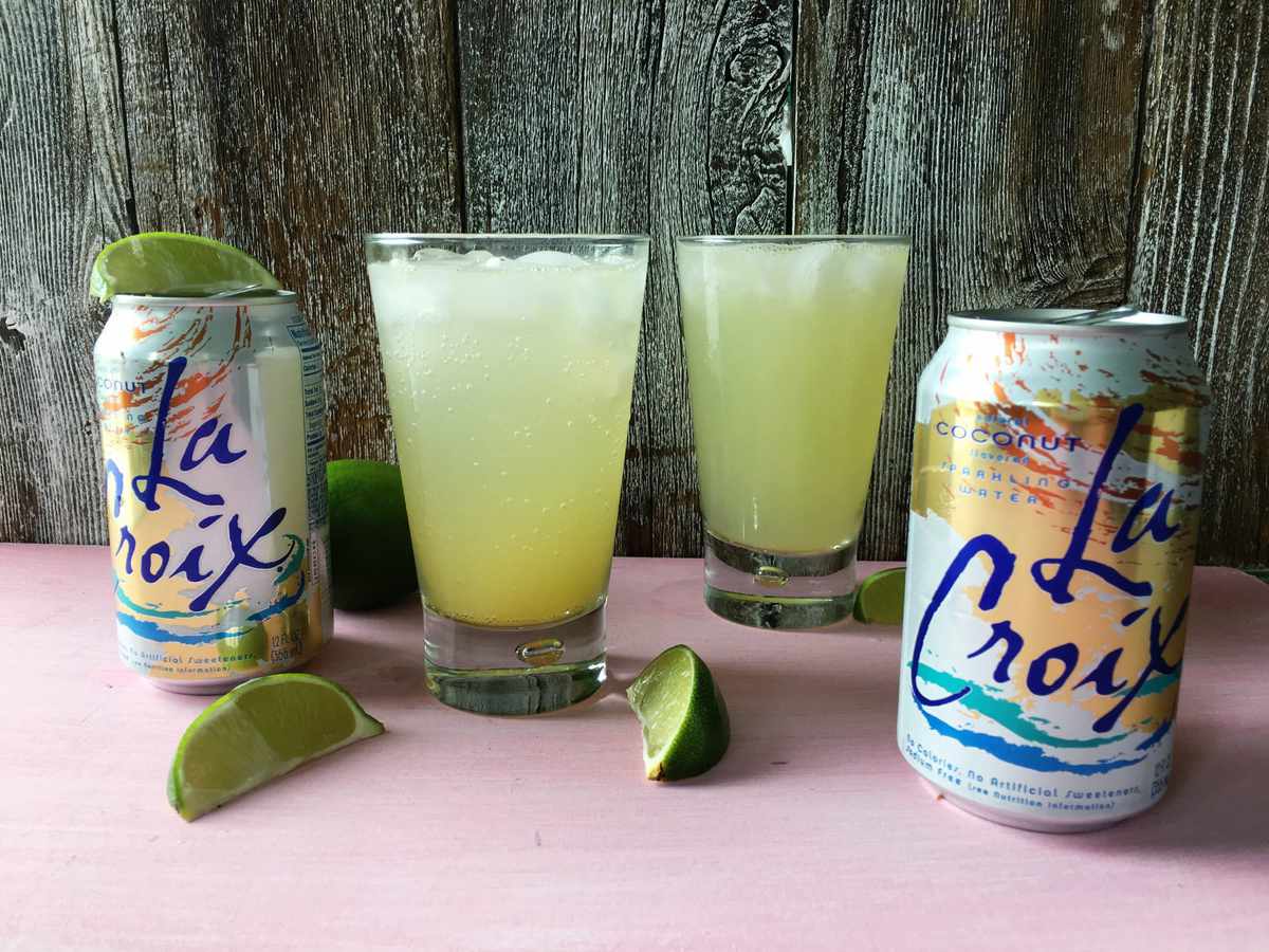 How to Make an Easy and Light Piña Colada Using Coconut La Croix