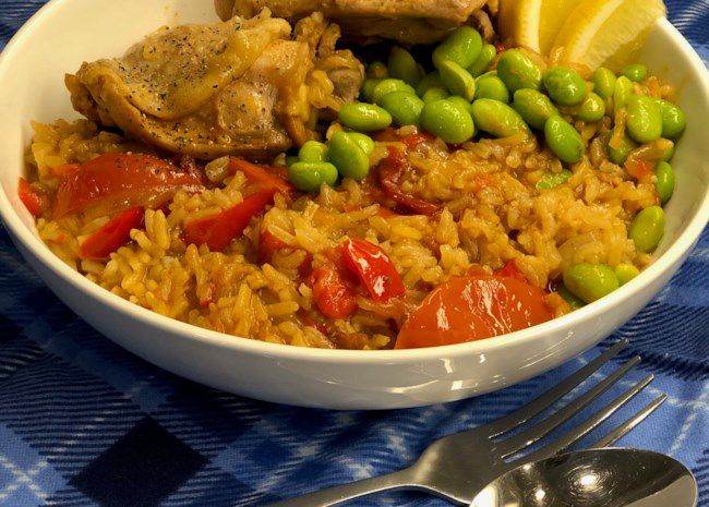 Instant Pot Spanish Chicken and Rice
